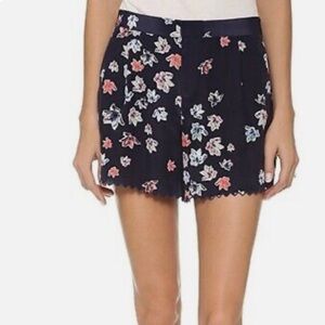 Floral Print Navy Shorts from Club Monaco